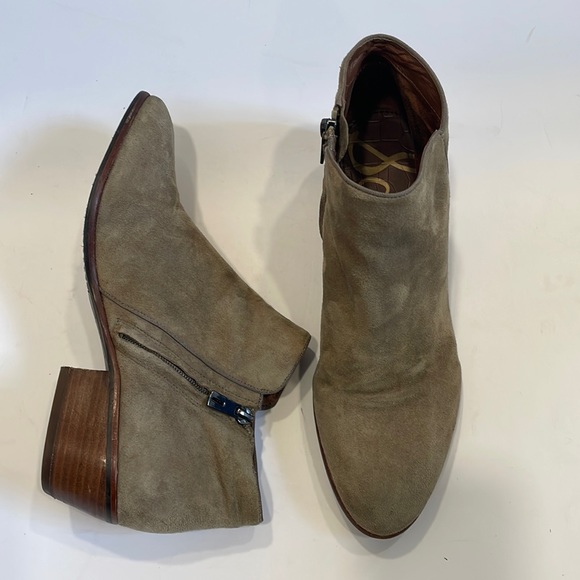 Sam Edelman Shoes - Sam Edelman Petty Suede Booties size 9.5